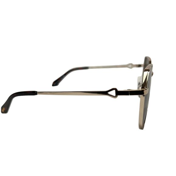 New Quay Australia Main Character Sunglasses Gold Smoke Polarized - Picture 6 of 8